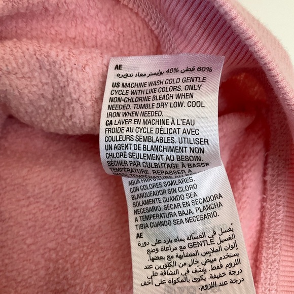 Pink Leopard Print Sweatshirt | Cozy Pullover Top PXL - Picture 8 of 11